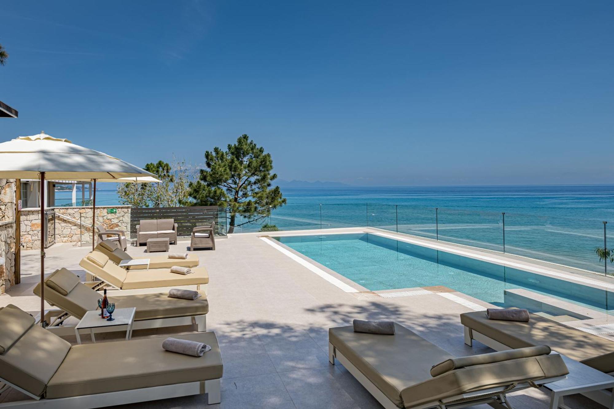 Addimare Sea View Villa, And Events Venue 알리케스 외부 사진