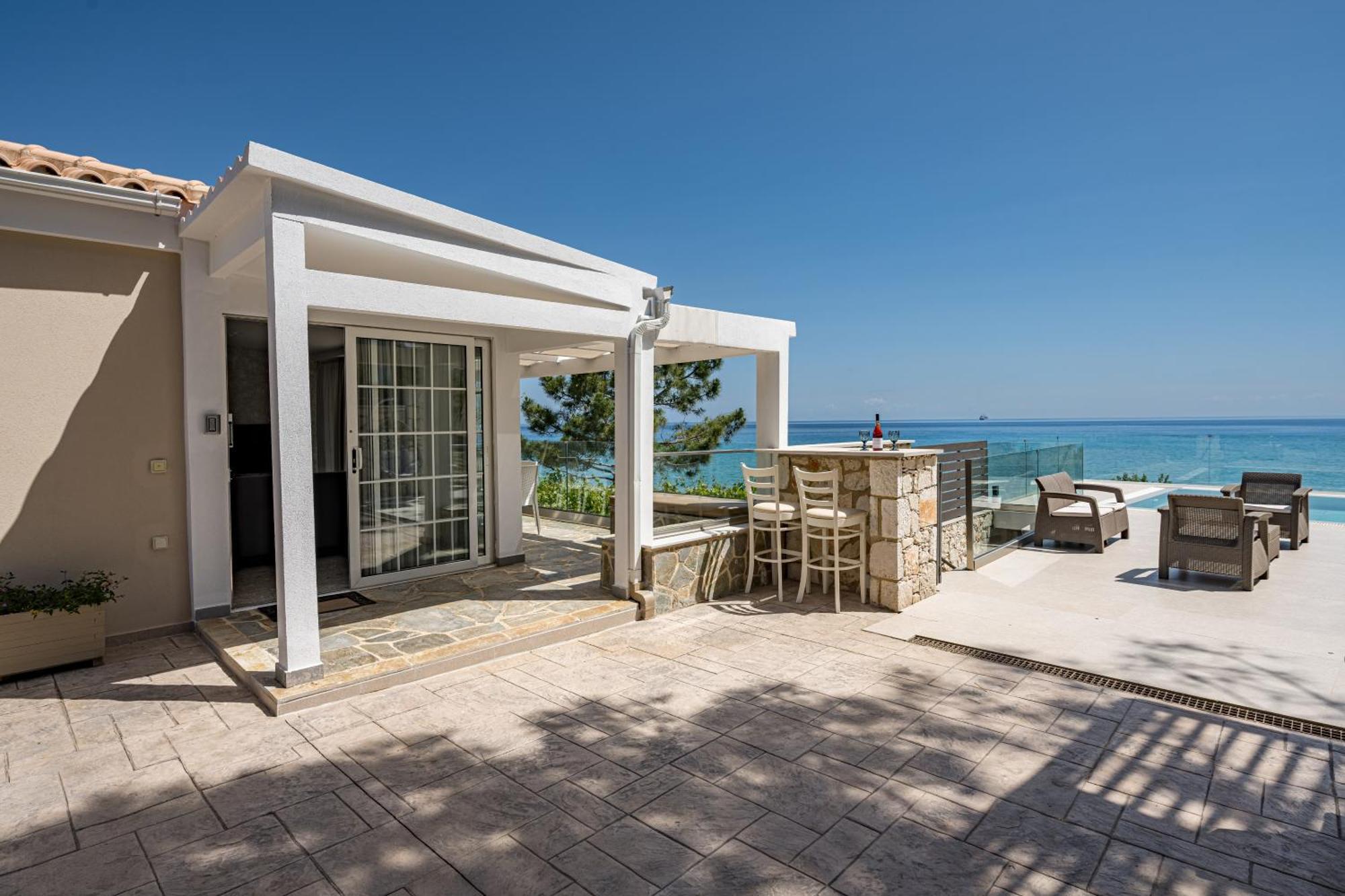 Addimare Sea View Villa, And Events Venue 알리케스 외부 사진